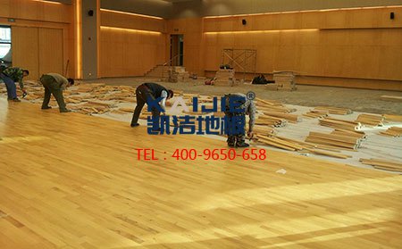 體育運動木地板施工技術措施-籃球地板